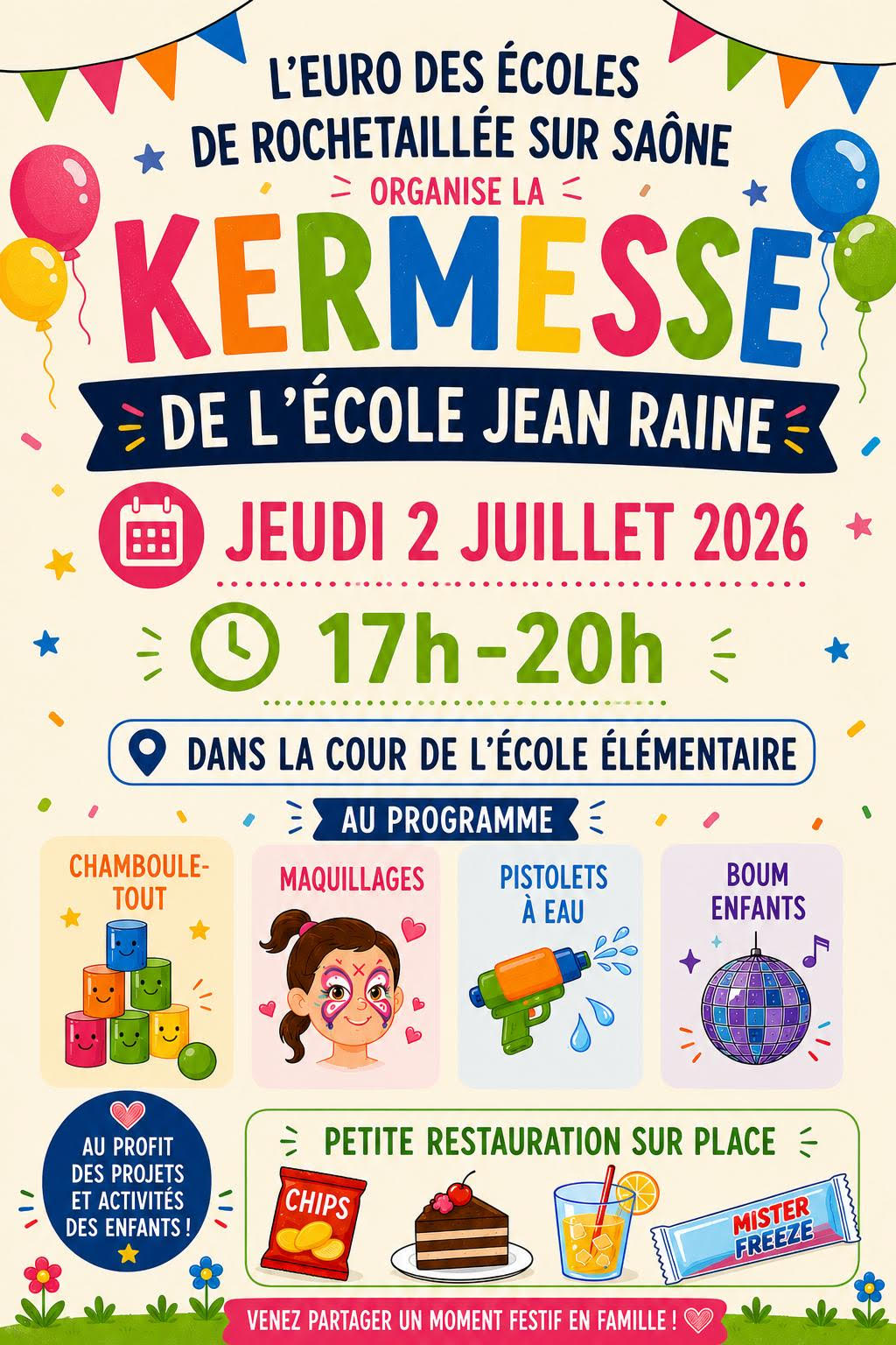 Kermesse école 2026