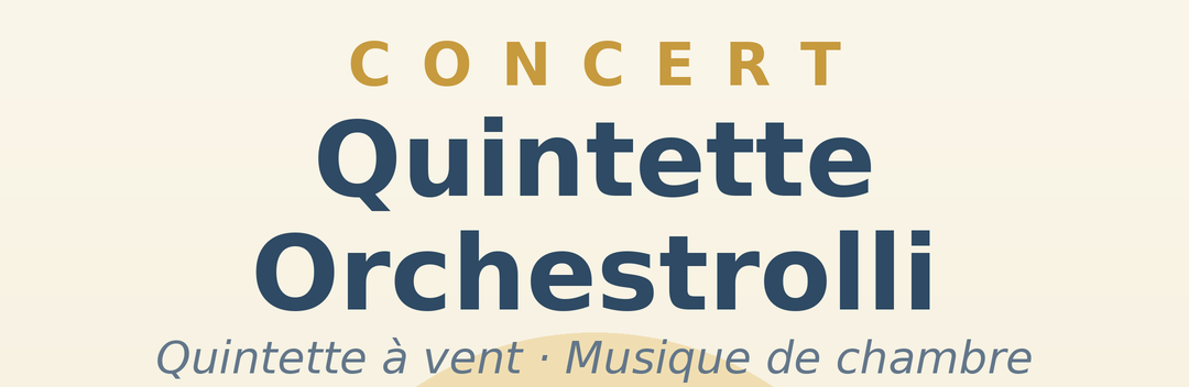 CONCERT QUINTETTE - 18 JUILLET 2026